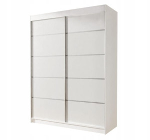 Szafa przesuwna CAMARO IV 150 cm biały mat