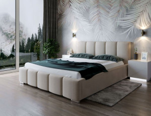 Łóżko tapicerowane SELENA 140x200 cm Malmo 08