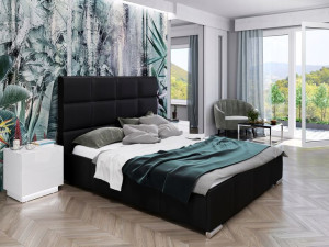 Łóżko tapicerowane SARA SLIM 160x200 zagłówek 123