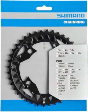 Tarcza mechanizmu korbowego Shimano SLX FC-M670 40T