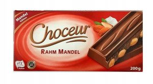 Czekolada Choceur 200g Rahm Mandel Niemiecka