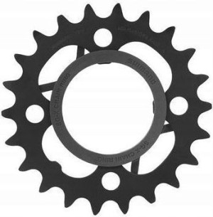 Tarcza mechanizmu korbowego Shimano Alivio FC-M430-8 22T z protektorem