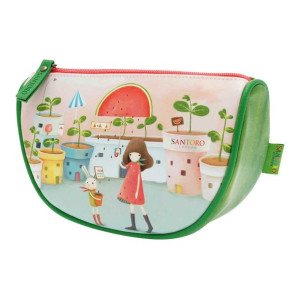 Duży piórnik z klinem 3D - Kori Kumi - Melon Showers