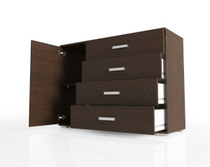 Komoda Z Szufladami 120 cm VK07 Płyta 18 mm O-sofa