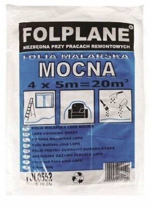 Folia Malarska Ochronna Mocna 0,45kg 4x5=20m2
