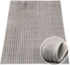 Dywan Zen Garden 04 szary 160x220