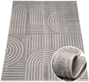 Dywan Zen Garden 03 szary 200x290