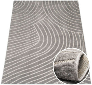 Dywan Zen Garden 01 szary 120x180