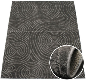 Dywan Zen Garden 02 ciemny szary 200x290