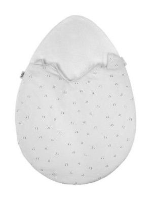Baby Bites Śpiworek Egg (0-3 miesięcy) White