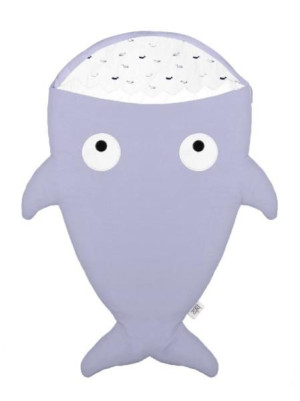 Baby Bites Śpiworek light Shark (1-18 miesięcy) Whales Light Blue