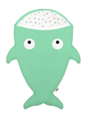 Baby Bites Śpiworek Shark (1-18 miesięcy) Ice-creams Mint Green