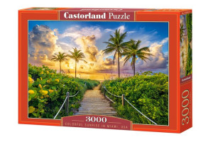 Castorland Puzzle 3000el. Colorful Sunrise In Miam Wschód Słońca