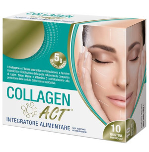 Kolagen Hydrolizowany + Kwas Hialuronowy, Witamina C, Cynk, Miedź