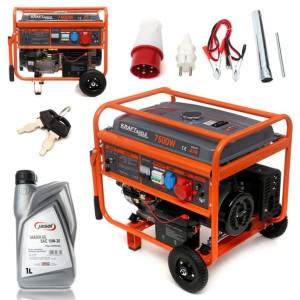 Agregat Prądotwórczy 7500w Generator Avr 230/400v