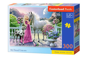Castorland Puzzle 300el. My Friend Unicorn Układanka