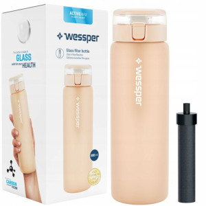 Butelka Filtrująca Wessper Szklana 680ml + Filtr