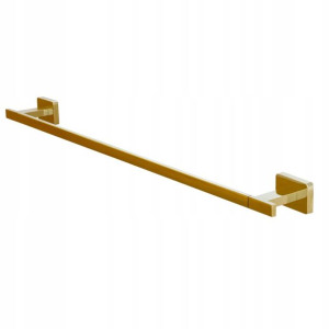 Uchwyt Wieszak Na Ręcznik Łazienkowy Złoty 63cm