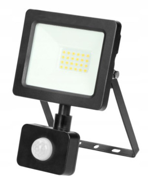 Naświetlacz Led Pir 20w 1600lm Ip44 40 Fl/r-1 Orno