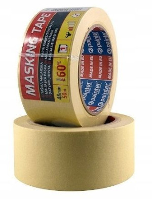Taśma Papierowa Malarska Maskująca 25mm/40mpainter