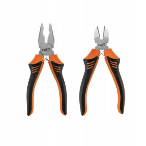 Zestaw Szczypiec Boczne Kombinerki 180mm Neo Tools