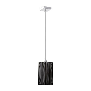 Atana Lampa Wisząca 1xe27 60w Chrom/czarny