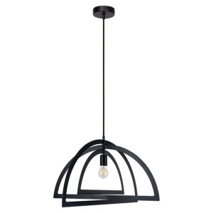 Justyna Lampa Wisząca 1xe27 60w Czarny V4