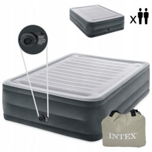 Materac Łóżko Do Spania Dwuosobowy Pompka 203x152