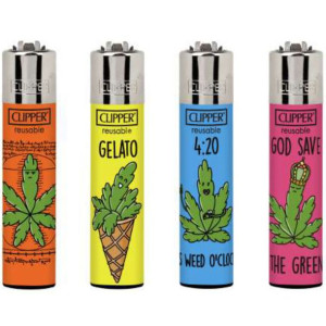Clipper Zapalniczka Cannabis