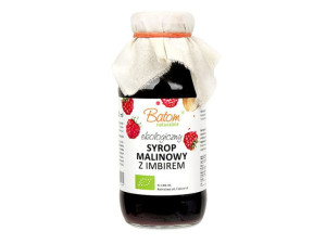 Syrop Ekologiczny Malinowo - Imbirowy 330ml Batom