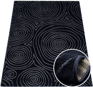 Dywan Zen Garden 02 granatowy 200x290