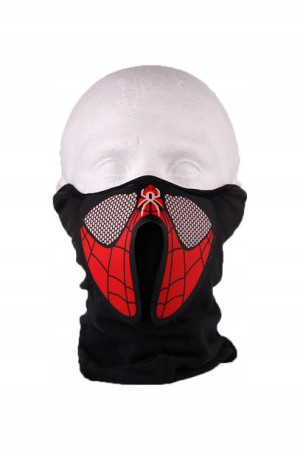 Świecąca Maska Led Impreza Efekt Spiderman