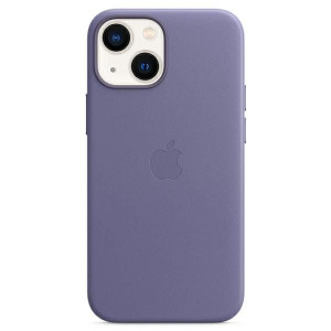 Etui Apple iPhone 13 mini 5,4" lawendowy/Leather Case MageSafe