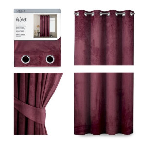 Zasłony zaciemniające na przelotkach VELVET 140X245