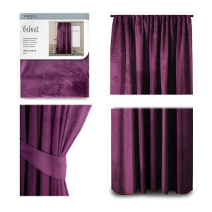 Zasłony zaciemniające na taśmie VELVET 140X245
