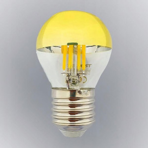 Żarówka LED vintage E27 2700K 5W half amber