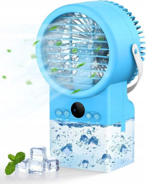 Wentylator Klimator Nawilżacz Rgb Mini