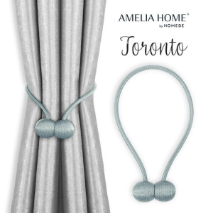 Upinacze do zasłon AH TORONTO GREY 2PCS
