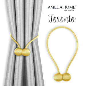 Upinacze do zasłon AH TORONTO GOLD 2PCS