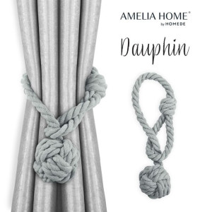 Upinacze do zasłon AH DAUPHIN GREY 2PCS