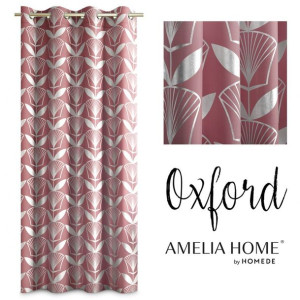 Zasłony AmeliaHome OXFORD FLORIS 140X250