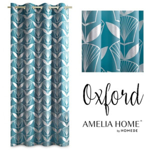 Zasłony AmeliaHome OXFORD FLORIS 140X250