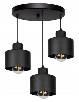 Lampa wisząca industrialna 3xE27
