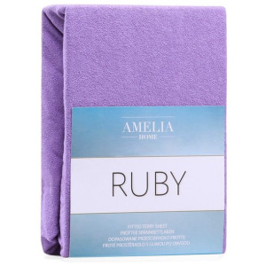 AmeliaHome Prześcieradło z gumką 140x200 FROTTE