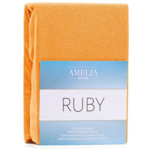 AmeliaHome Prześcieradło z gumką 180x200 FROTTE