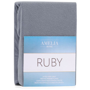 AmeliaHome Prześcieradło z gumką 180x200 FROTTE