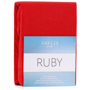 AmeliaHome Prześcieradło z gumką 220x200 FROTTE