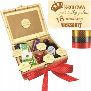 Pudełko Niezbędnik Prezent Urodziny 18 30 40 50 60
