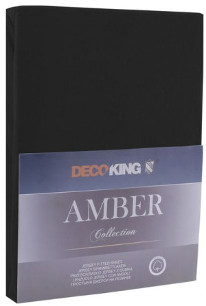 DecoKing Prześcieradło z Gumką 220x200 JERSEY