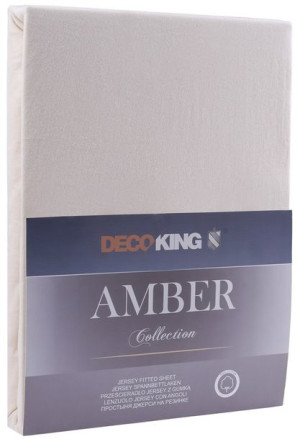 DecoKing Prześcieradło z Gumką 160x200 JERSEY